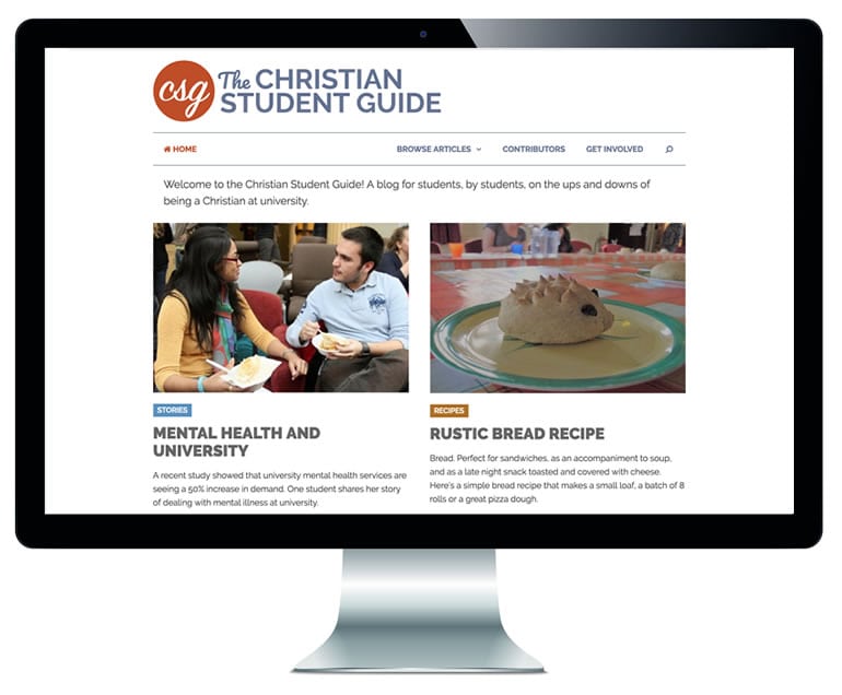 Christian Student Guide Website