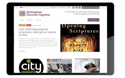 A new website for Birmingham Churches Together